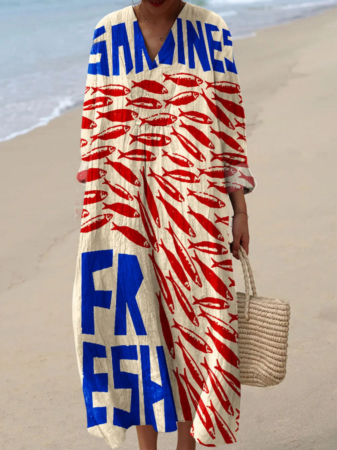 RALINA | Airy Spring Dress with Long Sleeves